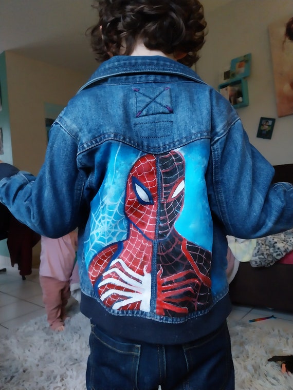 Spiderman jacket kids hotsell