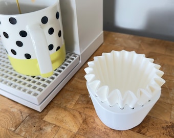 xBloom Filter Paper Holder, 3D Printed Pour Over Coffee Filter Stand, Coffee Bar Organiser, Coffee Filter Storage