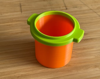 Tasse doseuse avec porte-filtre de 58 mm pour la préparation du café Tasse à mesurer pour café avec options colorées pour des idées cadeaux personnalisées