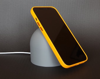 Weighted Dome iPhone MagSafe Stand: Magnetic Storage