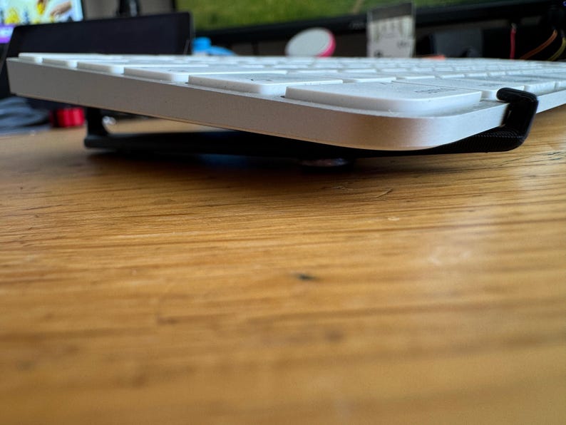 3D Printed Magic Keyboard Feet: Ergonomic Tilt Riser Desk Accessory - Etsy