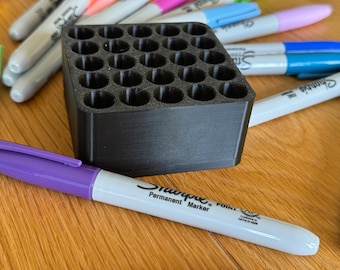 Sharpie pen holder for pen storage keeping pencils tidy for your office and crafting needs