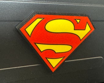 Superman Kühlschrankmagnet Mann aus Stahl Kühlschrankmagnet Magnet Aufkleber Superheld Superheld