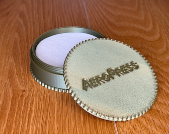 Rangement en papier filtre AeroPress XL, rangement en papier filtre pour Aeropress XL, étui de transport en papier filtre pour Aeropress XL