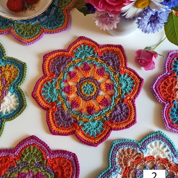 Crochet Table Mat Etsy