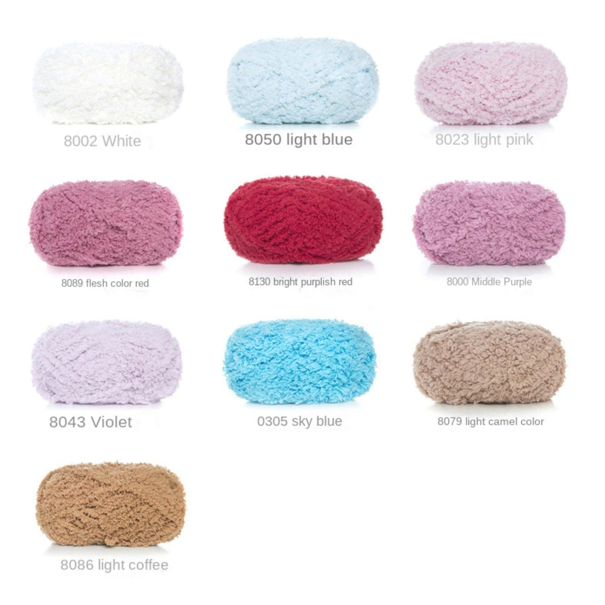 New 50g Soft Baby Yarn Plush Yarn Teddy Bear Yarn Fluffy Etsy