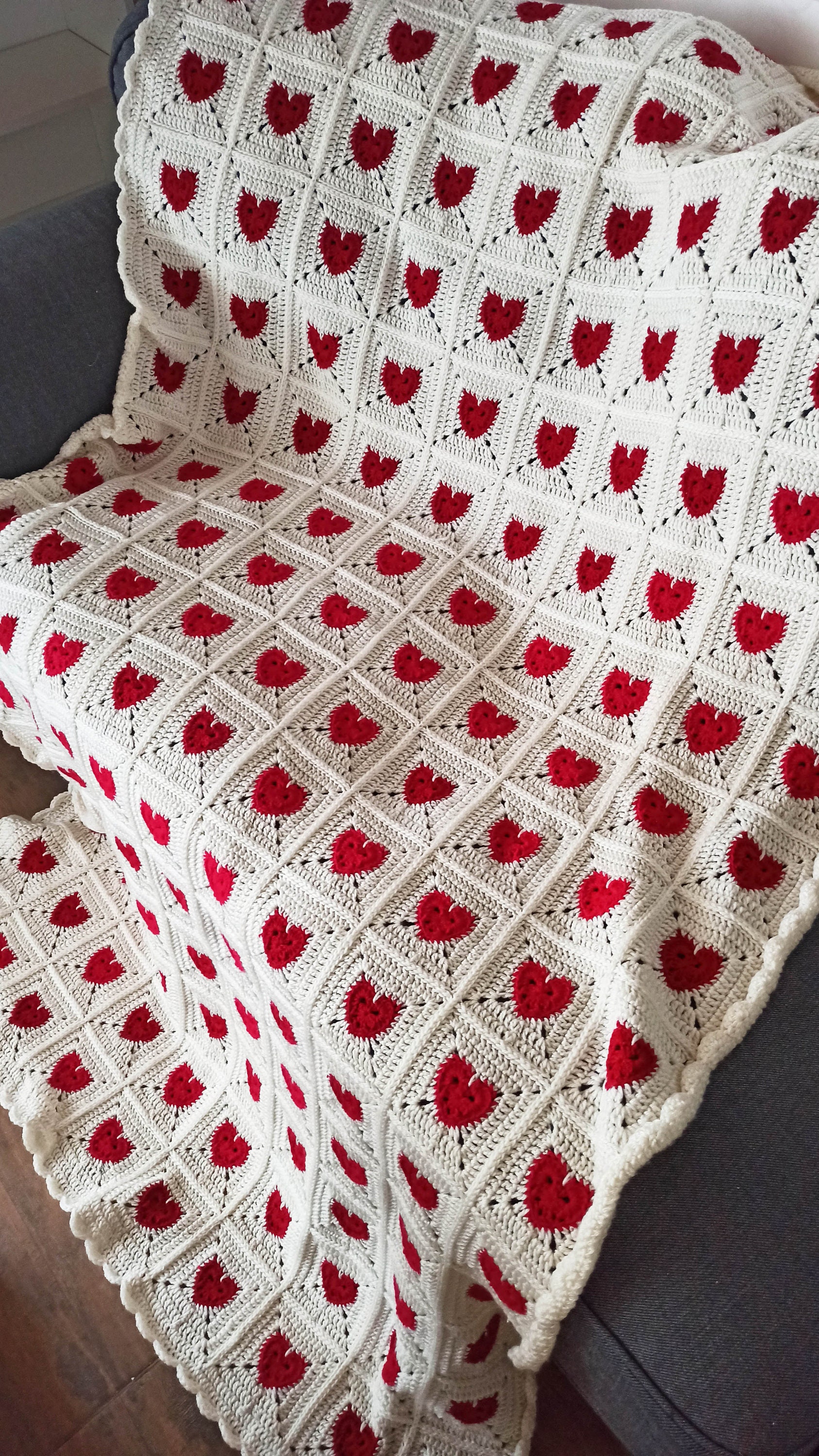 Single Crochet Blanket Single Bed Blanket Single Bed Throw Etsy