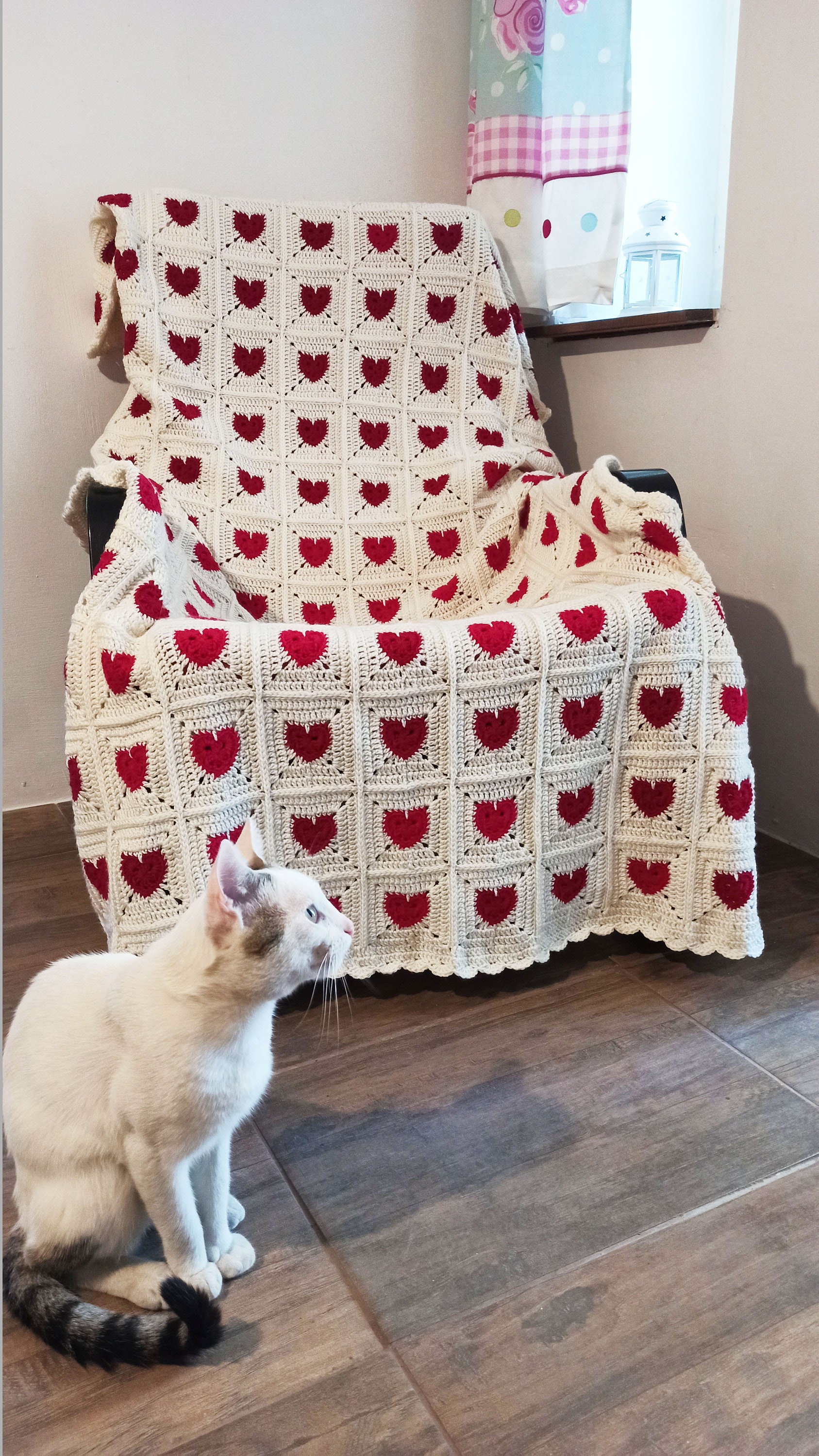 Single Crochet Blanket, Single Bed Blanket, Single Bed Throw, Crochet