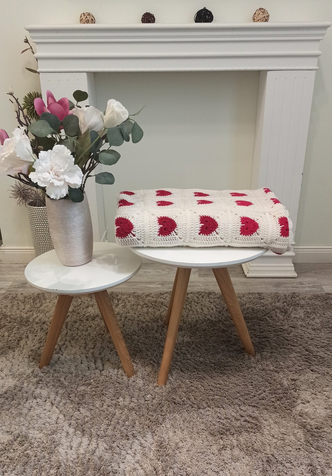 Single Crochet Blanket Single Bed Blanket Single Bed Throw Etsy