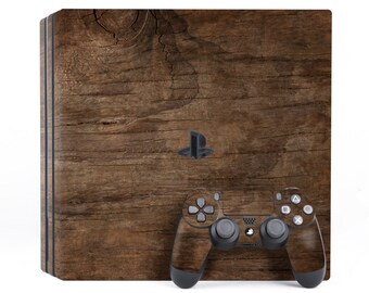 Download Ps4 Wood Skin Etsy