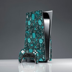 PS 5 skin deer Fotest animals print PS 5 skin sticker decal PS 5 console cover winter print skin friends gift ps 5 controller console skin