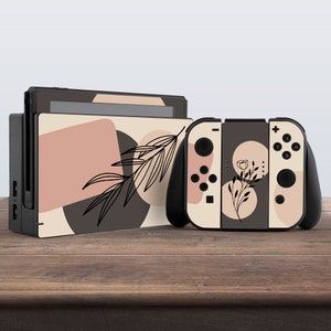 switch skin cute switch skin black skin pink switch skin pastel sticker skin aesthetic decal for console dock controller joycon joy con