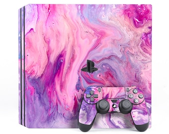 Ps4 Skin Purple Space Ps4 Skin Pastel Ps4 Skin Galaxy Ps4 Skin Star PS4  Slim Sticker PS4 Fat Sticker Console Decal Slim PS4 Fat PS4 Slim 