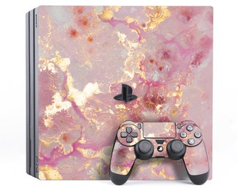 Ps4 Skin Pink Ps4skin Rose Gold Ps4 Skin Marble Ps4 Skin Gold Controller Skin Playstation Sticker Wrap Dualshock 4 PS4 Fat Decal PS4 Pro PS4 Etsy