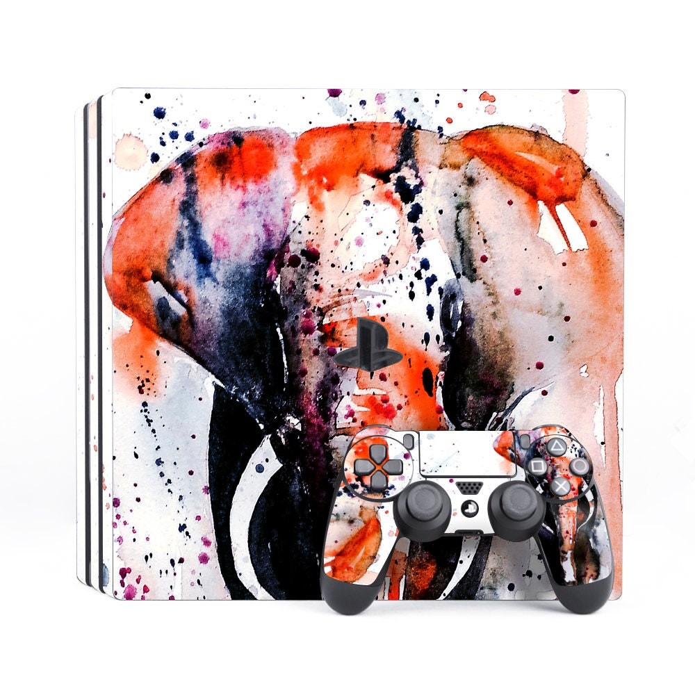Ps4 skin elephant ps4 skin watercolor ps4 skin animal ps4