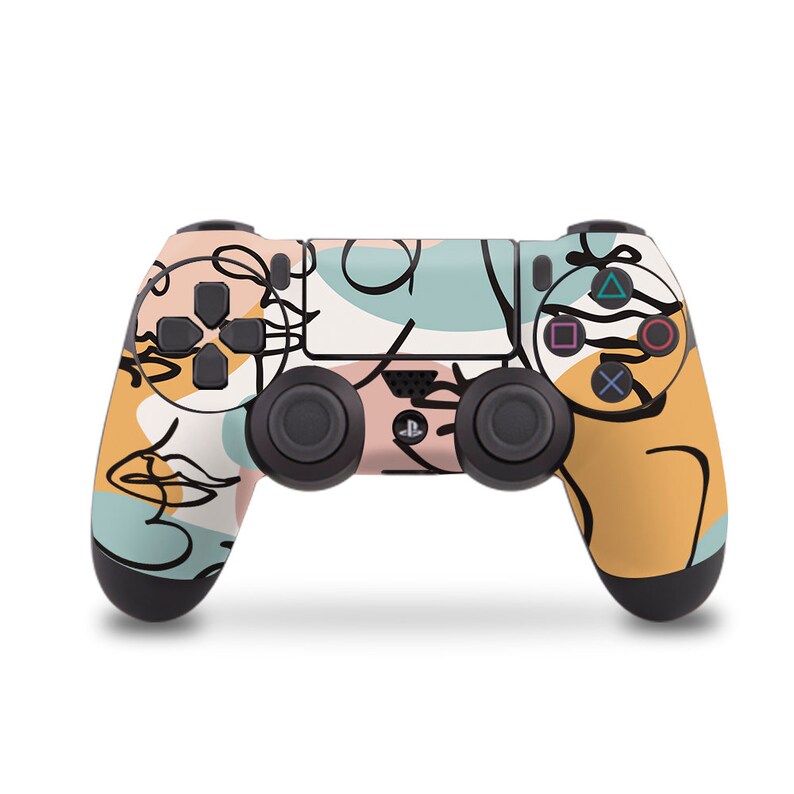 ps4 skin abstract ps4 skin face ps4 skin modern art ps4 skin pastel Controller Skin Playstation PS4 Slim Skin PS4 Fat PS4 Pro Skin PS4 Pro