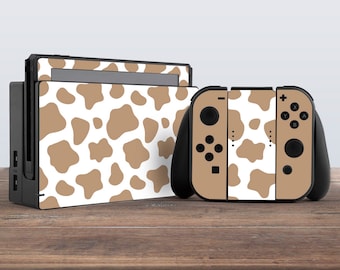 Nintendo Switch Skin // Pink Cow Design // 3M High Quality Full ...