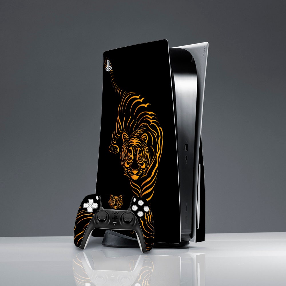 PS5 DualSense Controller Skin Mint Gold Marble Sparkle