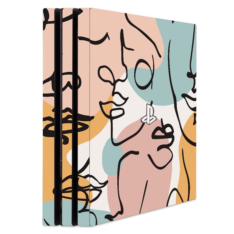 ps4 skin abstract ps4 skin face ps4 skin modern art ps4 skin pastel Controller Skin Playstation PS4 Slim Skin PS4 Fat PS4 Pro Skin PS4 Pro