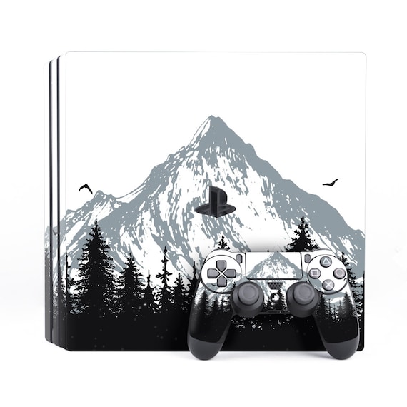 Buy Ps4 Skin Ps3 Skin Forest Ps4 Skin Nature Black and Online in India - Etsy