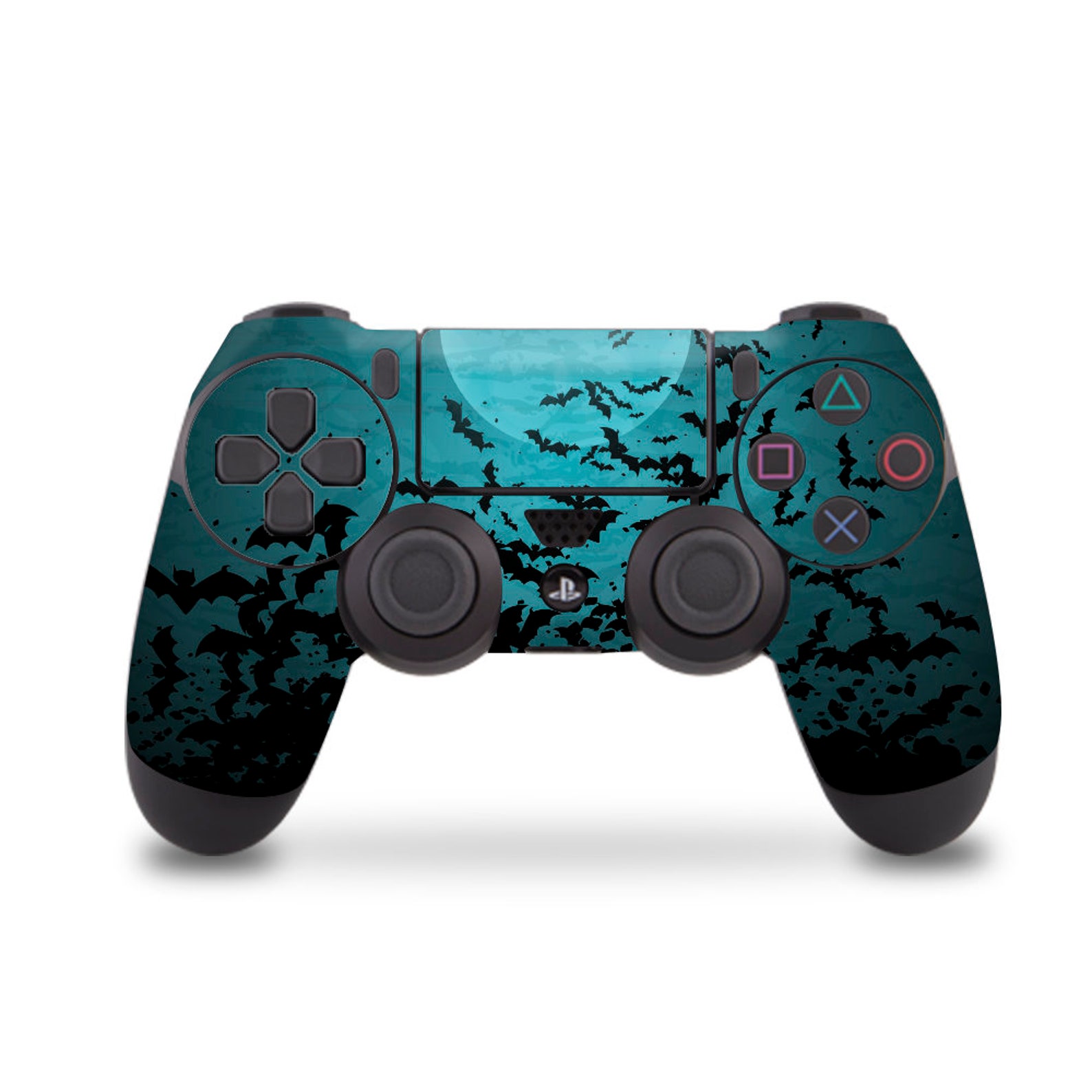 Ps4 skin halloween ps4 skin full moon ps4 skin bat ps4 skin Etsy