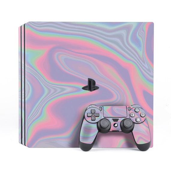 Ps4 Pastel Wavy Ps4 Holo Ps4 Skin Ps4 Abstract Skin PS4 Etsy