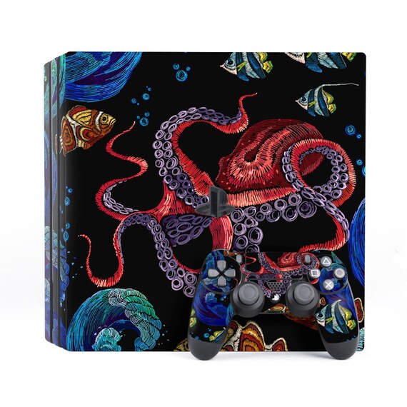 Download Ps4 Piel Pulpo Ps4 Skin Tentacles Ps4 Piel De Mar Ps4 Piel De Etsy