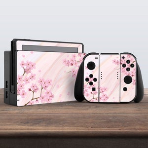 switch skin marble switch skin floral switch skin retro switch skin sakura Joycon Decal Console Sticker Dock decal Joy Con decal Dock skin