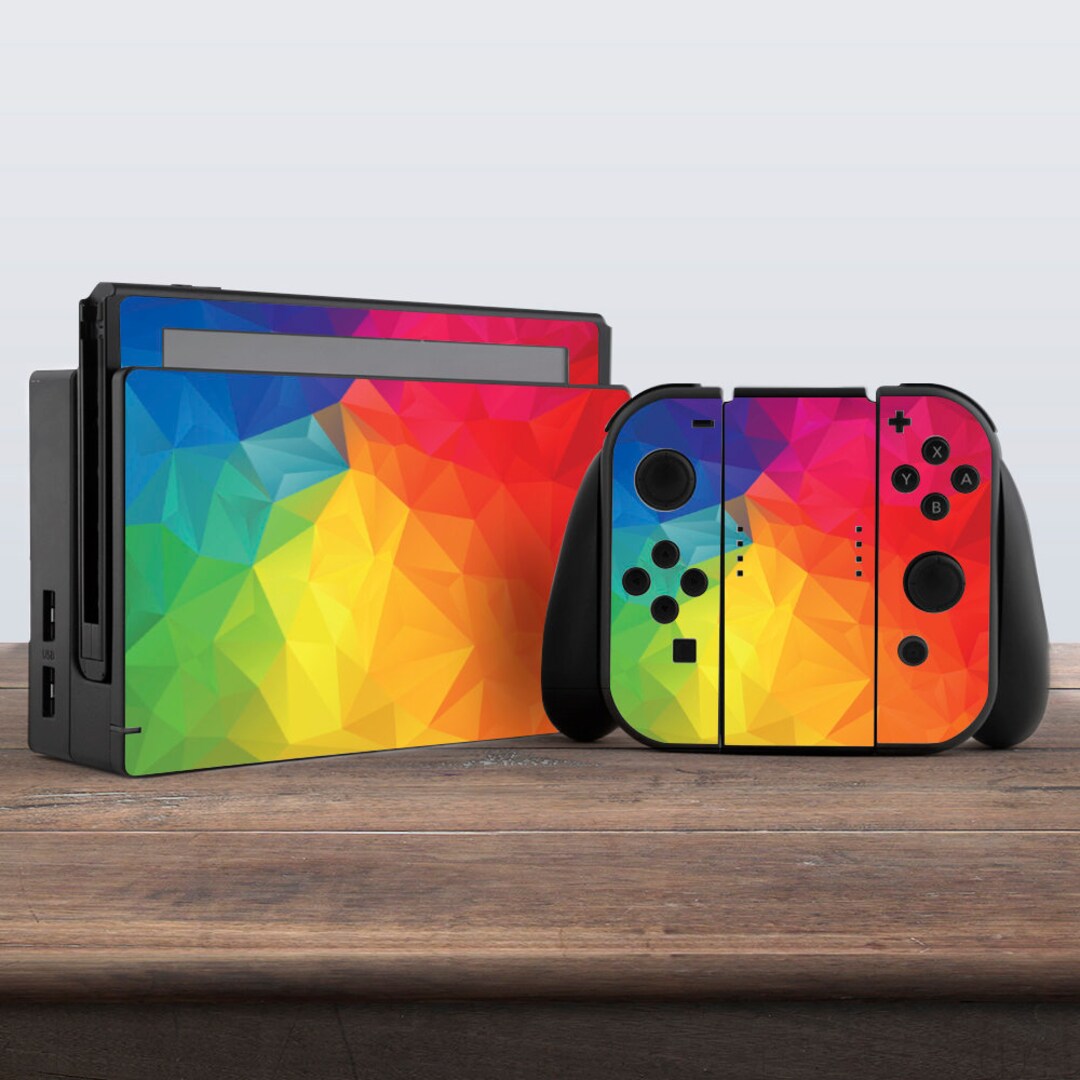 Switch Skin Rainbow Switch Skin Bright Switch Skin Gradient Switch Skin ...