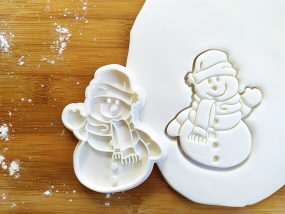 Biscuit Snowman Cookie Cutter 3 Sizes Instagram Christmas Snow Man Fondant Biscuit Snowman Cookie Cutter 3 Sizes Instagram Christmas Snow Man Fondant