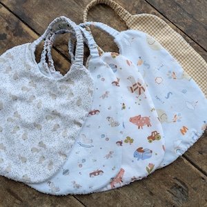 Mensa-Serviette, elastisches Lätzchen für den Kindergarten, Mensa-Lätzchen, Baby-Lätzchen