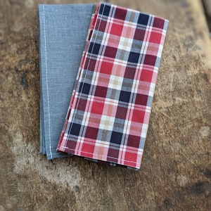 100% Oeko-tex certified cotton handkerchief, washable and reusable, zero waste Assortis