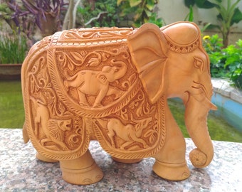 Elefante de madera, elefante vintage, estatua de elefante, elefante, elefante tallado, elefante grande, elefante grabado, elefante antiguo, estatuilla de elefante