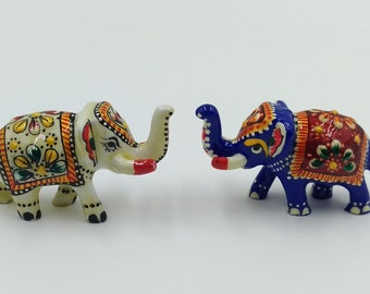 象の置物、6インチ、動物の像、象の彫刻、幸運、幸運の象、象の装飾