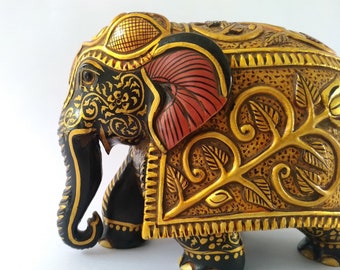 Elefante de madera, elefante vintage, estatua de elefante, elefante, elefante tallado, elefante grande, elefante grabado, elefante antiguo, estatuilla de elefante