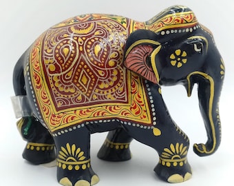 Wooden Elephant, Carved Elephant, Big elephant, Engraved elephant, Hand Carved, Antique elephant, Gift, Home decor, Elephant figurine
