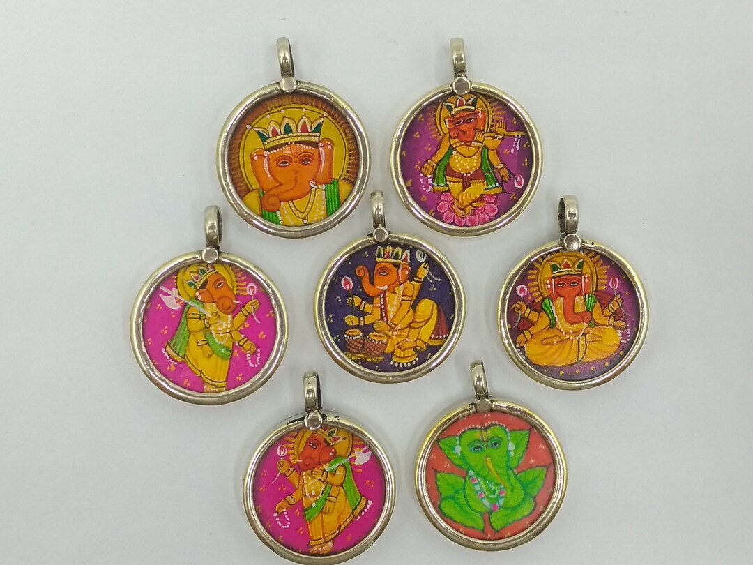 Ganesh Pendant, Ganesh Necklace, Indian God, Hindu God, Hinduism