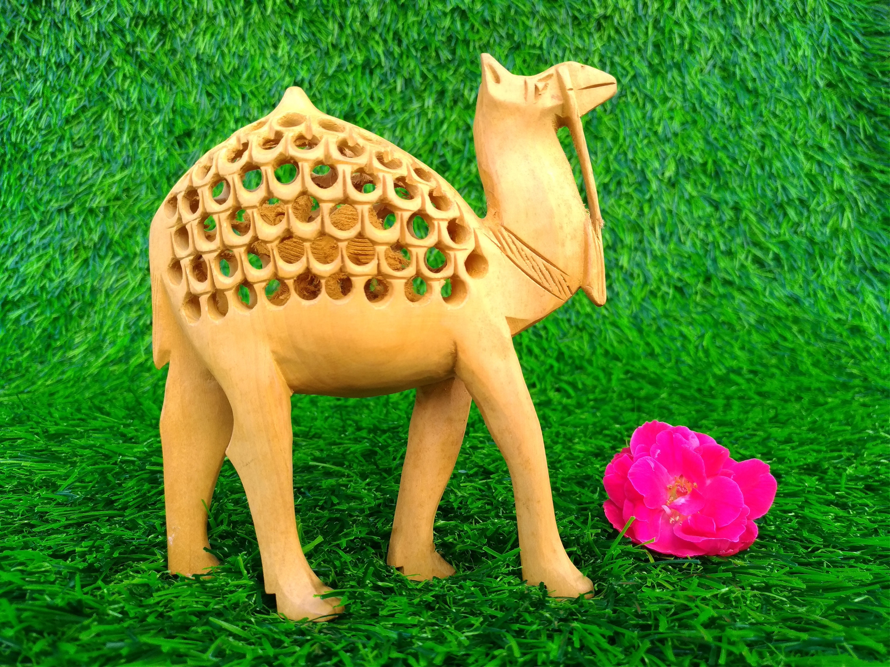 Wood Camel Camel Figurine Camel Statue Camel Collectible Etsy