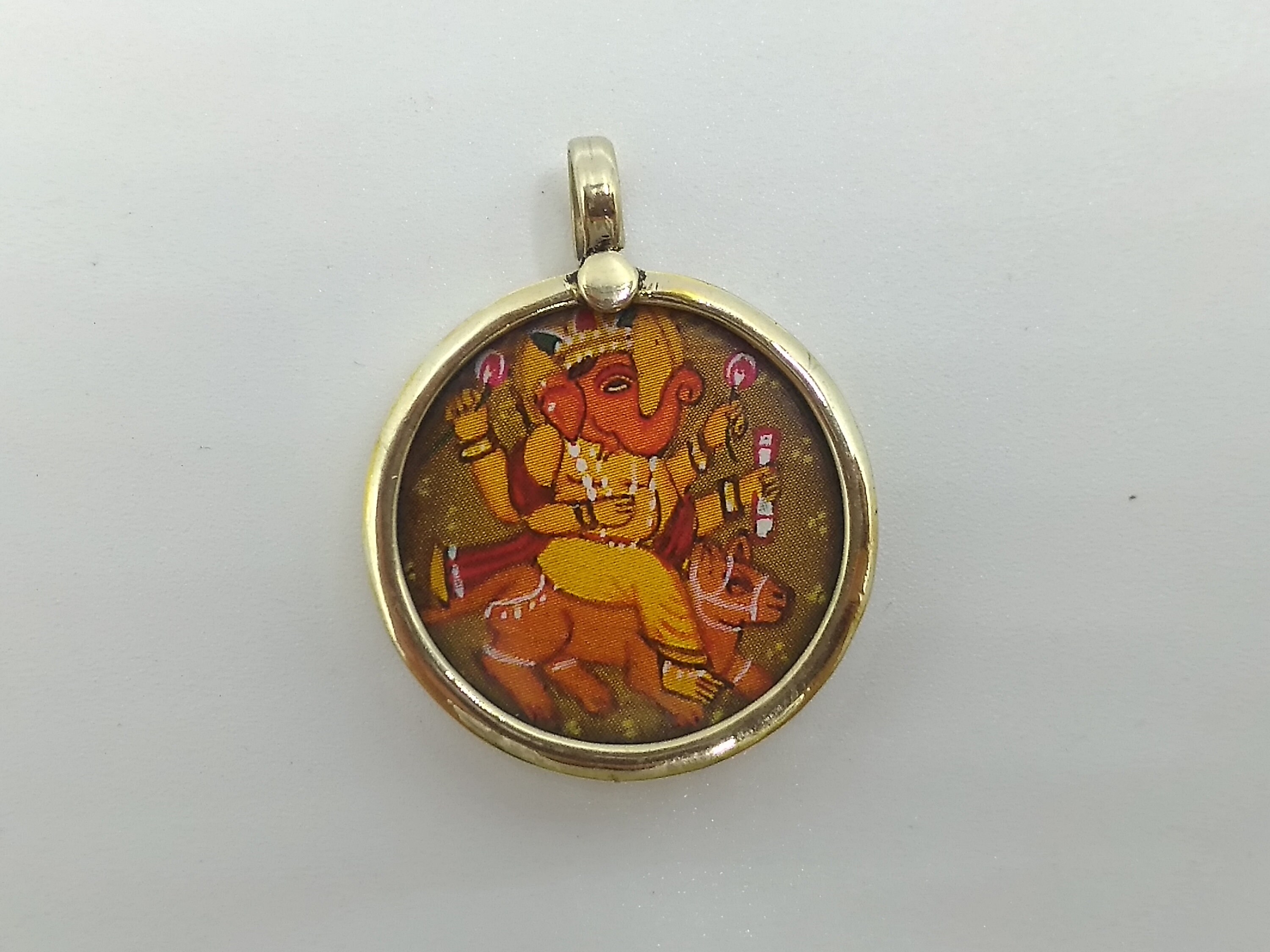 Ganesh Pendant Ganesh Necklace Indian God Hindu God Etsy