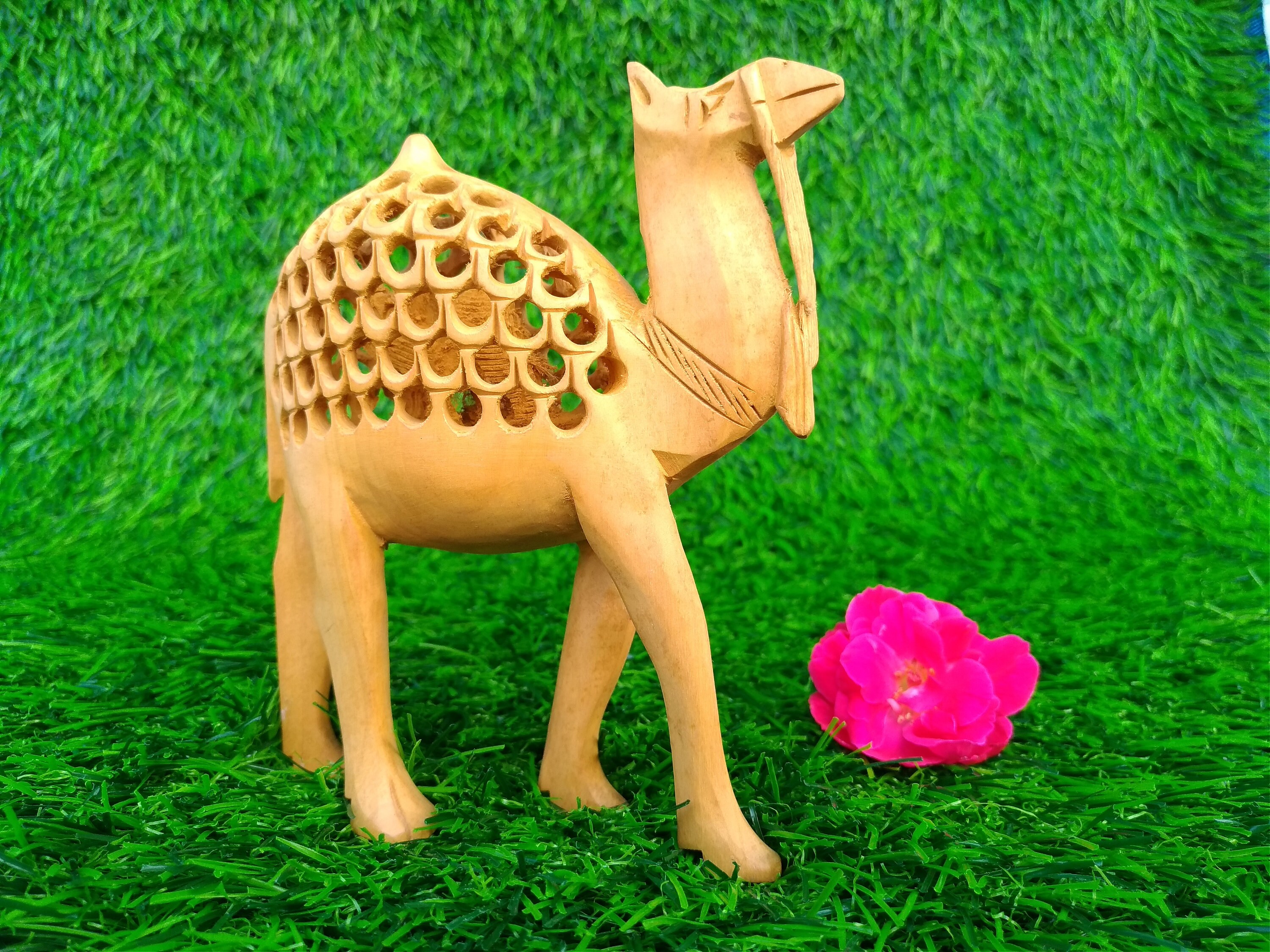 Wood Camel Camel Figurine Camel Statue Camel Collectible Etsy