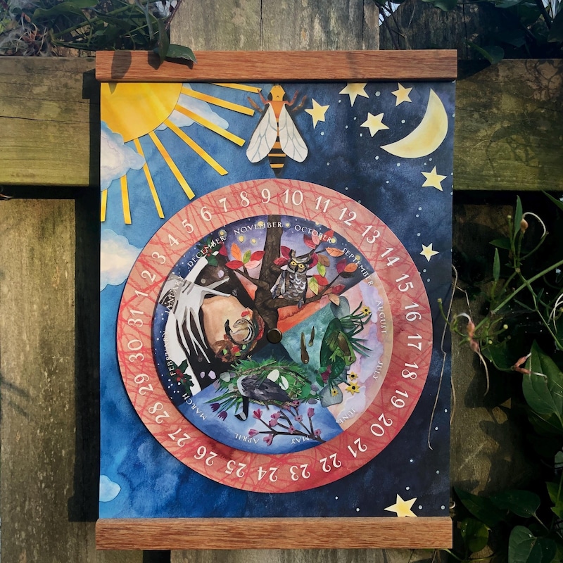 Perpetual Calendar Etsy