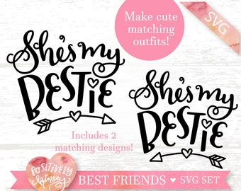 Download She Is My Bestie Svg Etsy