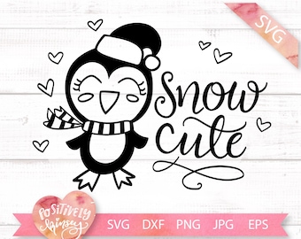Snow Cute Svg Etsy