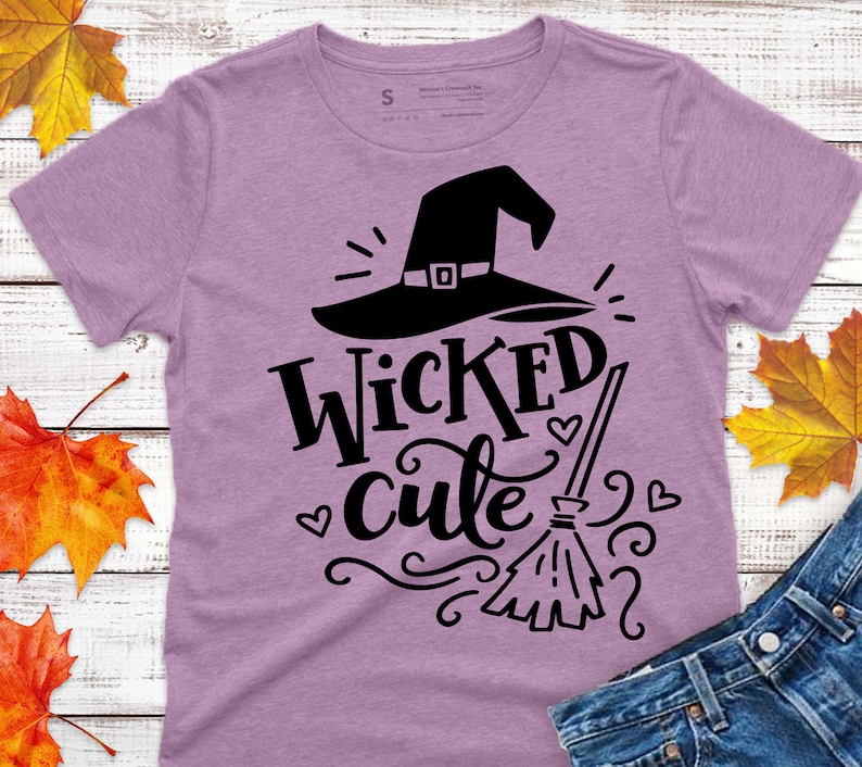 Download Wicked Cute Svg Halloween Svg Files Witch SVG Baby Onesie ...