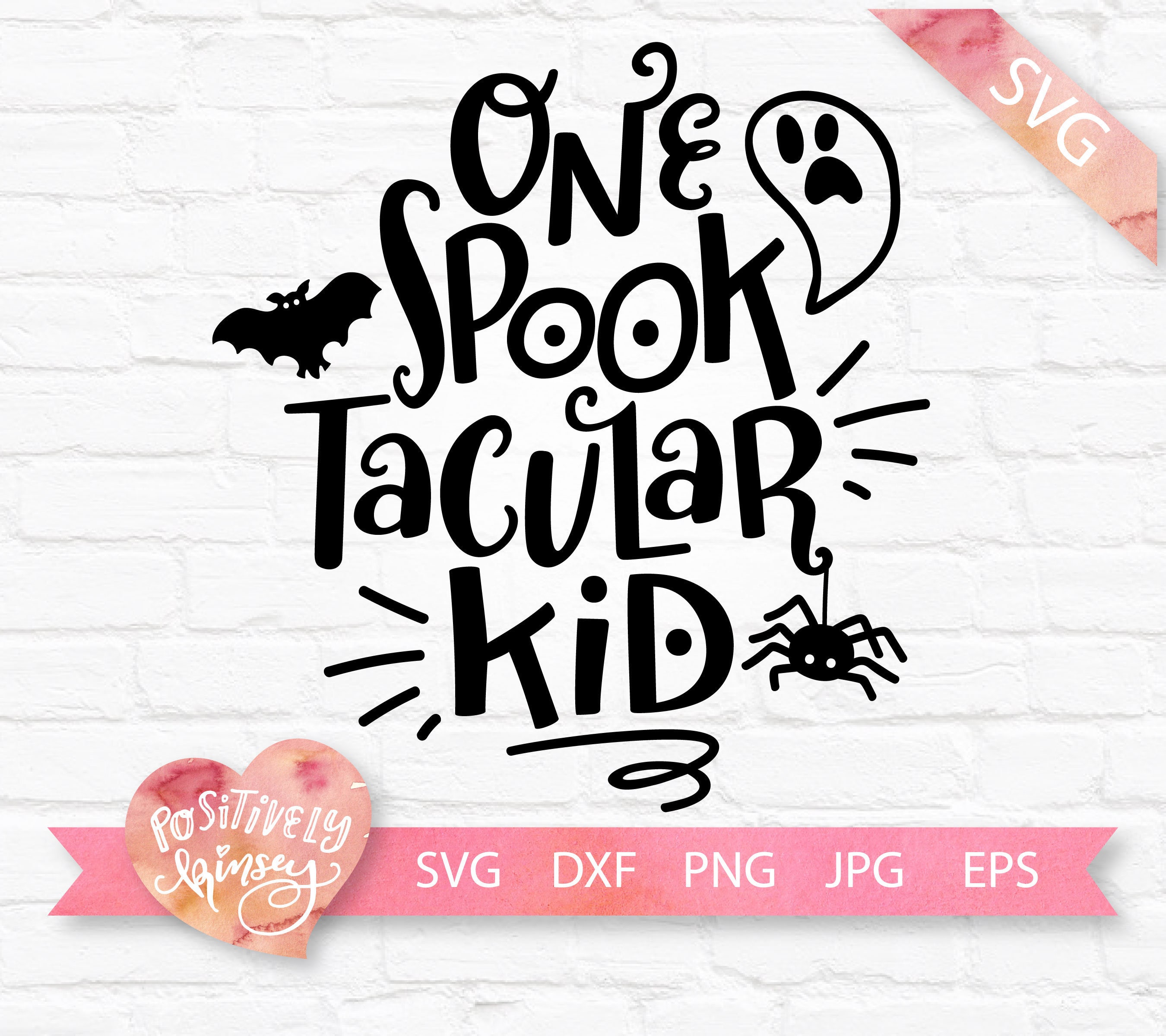 One Spooktacular Kid Svg Kids Halloween Svg Halloween Quote - Etsy
