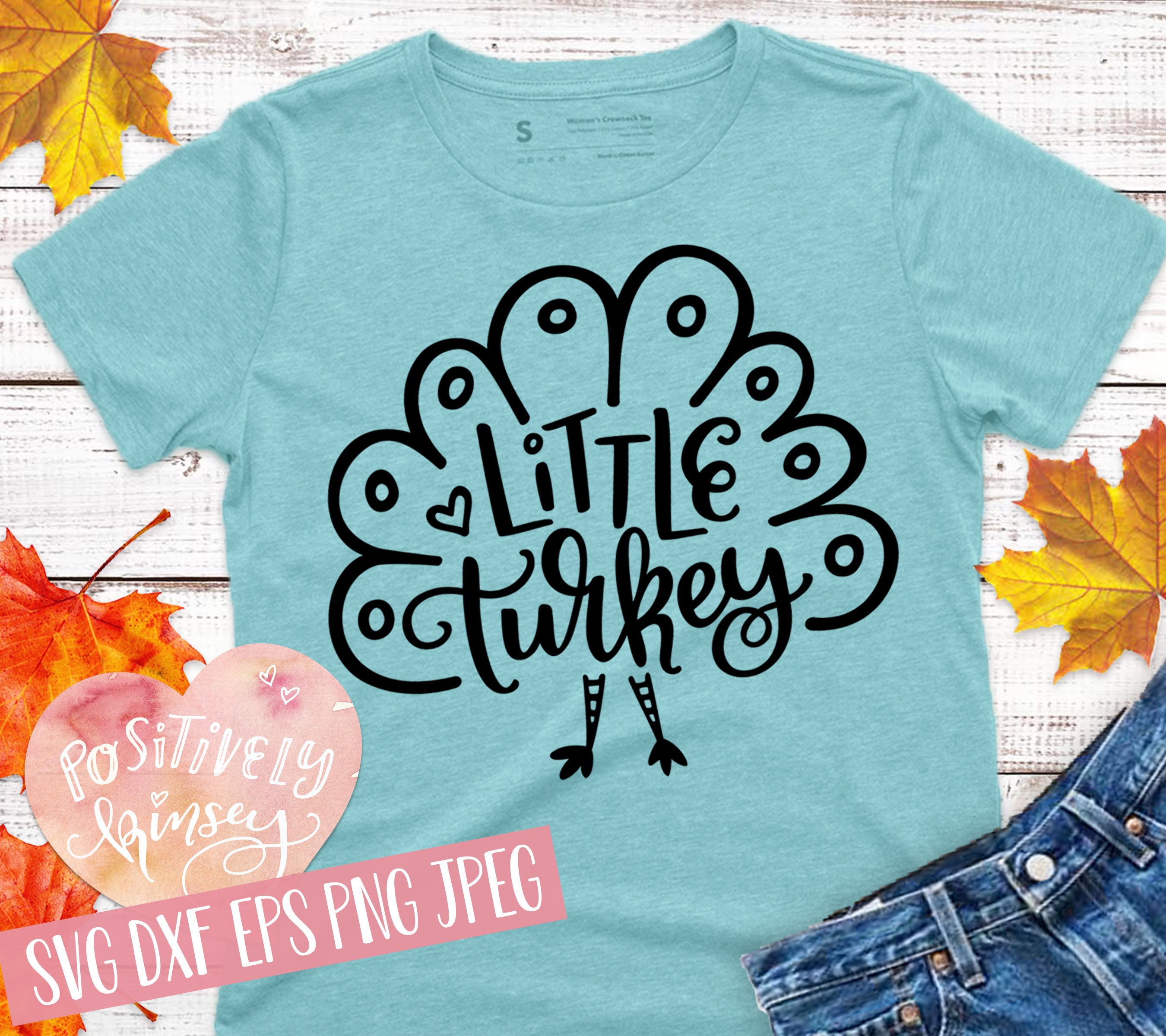 Kids Thanksgiving Svg Little Turkey SVG Baby Thanksgiving - Etsy