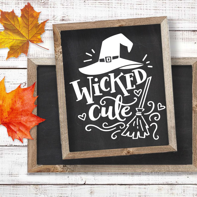 Download Wicked Cute Svg Halloween Svg Files Witch SVG Baby Onesie ...