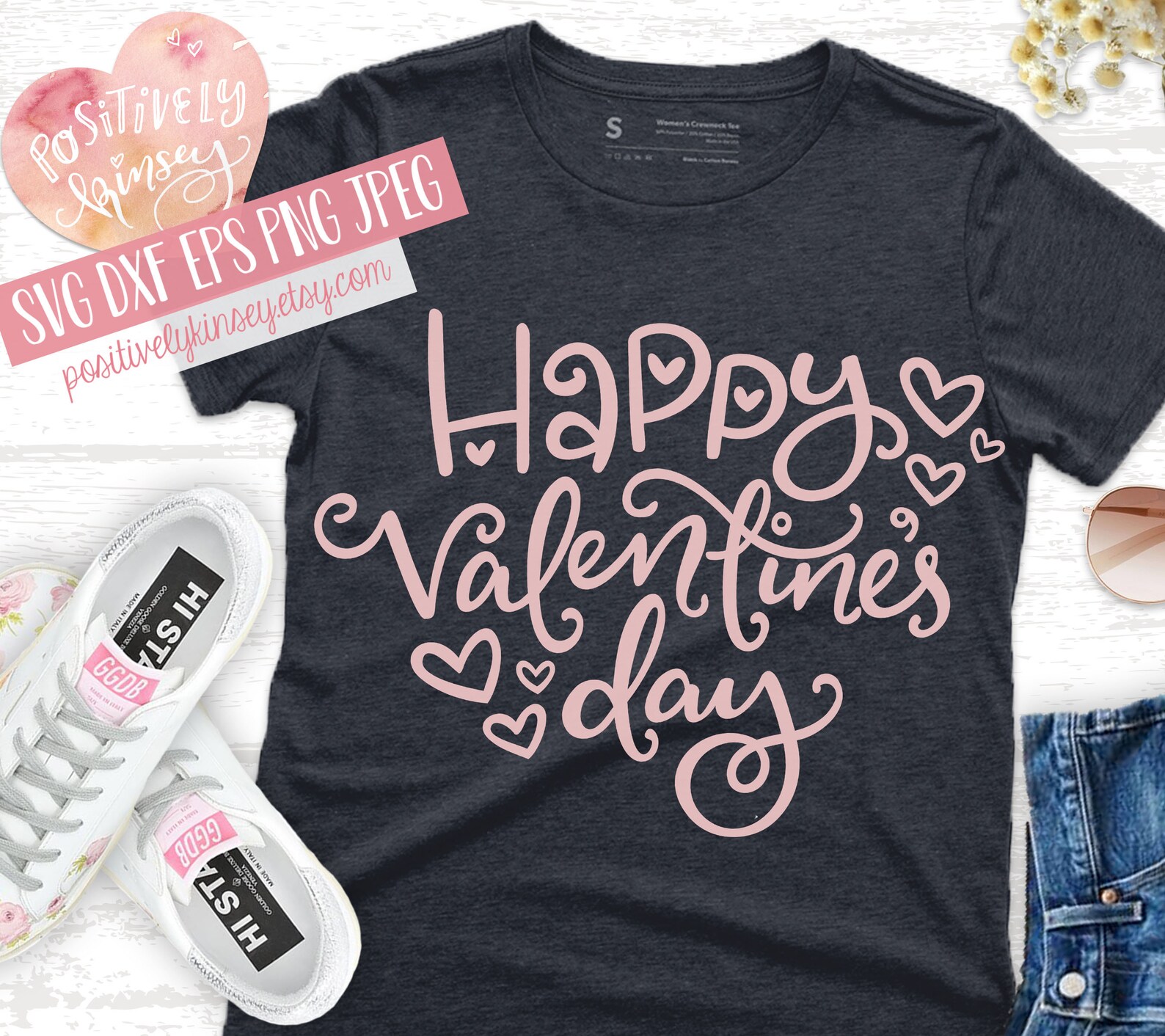 Happy Valentines Day SVG Valentine Svg File Valentines Svg | Etsy