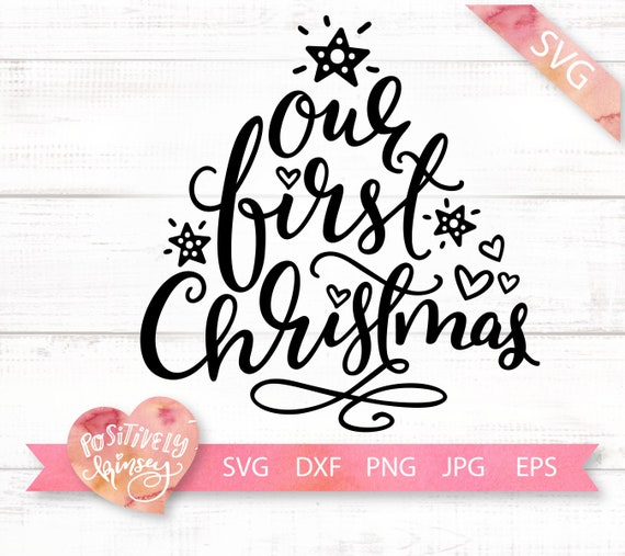 Download Our First Christmas SVG Family Christmas Ornament Svg Family | Etsy