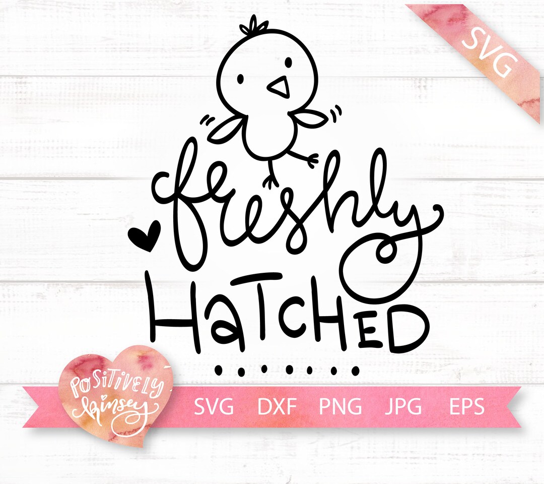 Spring Baby Svg Baby Easter SVG File, Freshly Hatched, Newborn Svg, for Spring Baby ...